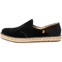 El naturalista Schuhe Damen/Herren N677 SILK SUEDE-Baumwolle BLACK / CAMPOS Farbe Schwarz