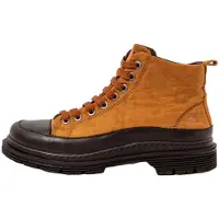 Art Unisex. 1189511SH003_023 Stiefelette 1895 Birmingham braun (38), Stoff, Wohnung, Schnürsenkel, Lässig