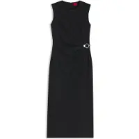 HUGO Klinda 10280544 Red ärmelloses Midikleid