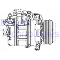 Delphi Klimakompressor CS20547