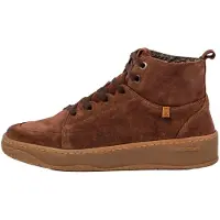 El naturalista Stiefeletten Herren/Damen N5843 SILK SUEDE CHOCOLATE/ GEO Farbe Braun