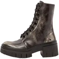 Art Stiefeletten mit Absatz Damen 1375 ASPORT OFF WHITE/YORK Farbe Schwarz