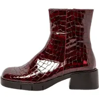 Art Stiefeletten Damen 1284 HORASAN BURDEOS / VARSOVIA Farbe Rot
