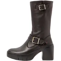 Art für Damen. 116571101003_001 Lederstiefel 1657 schwarz (41), 3 bis 5 cm, Reißverschluss, Lässig
