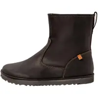 El naturalista für Damen. 253751101005_001 Arizona Lederstiefel schwarz (36), Wohnung, Schnürsenkel, Lässig