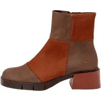 Art Stiefeletten Damen 1285 MULTI BROWN-CUERO / VARSOVIA Farbe Braun
