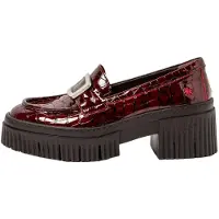 Art für Damen. 113721267003_008 Lederschuhe 1372 York burgundy (41), 3 bis 5 cm, Keine, Lässig, Klassisch, Bordeaux