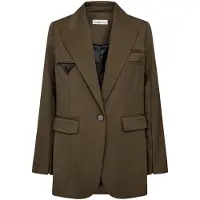 Haute L'Amitié Damen Blazers Premiere Hook Blazer - Khaki - Größe S