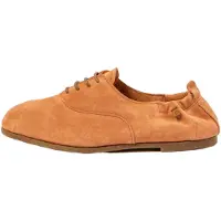 El naturalista Schuhe Damen N5537 SILK SUEDE PEACH / CROCHÉ Farbe Gelb
