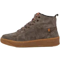El naturalista Stiefeletten Herren/Damen N5843 SILK SUEDE GRAFITO/ GEO Farbe Grau