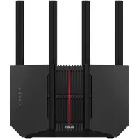 Asus RT-BE92U, Wi-Fi 7 (802.11be), Tri-Band (2,4 GHz/5 GHz/6 GHz), Ethernet/LAN, Schwarz, Tabletop-Router