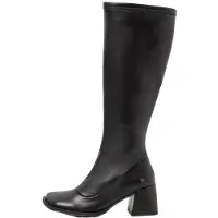 Art für Damen. 117081101003_001 Elder Boots schwarz (39), Leder, 8 bis 10 cm, Reißverschluss, Lässig