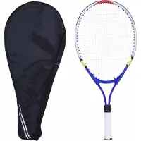 Gistuch Regail Teenager-Tennisschläger, Rahmen aus Aluminiumlegierung, Kinderschlägerset für das Training, Blau