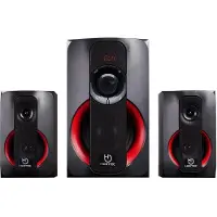 Hiditec H400, 2.1 Kanäle, 80 W, FM, 40 W, 4 Ohm, 7,62 cm (3")