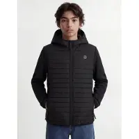 Jack & Jones Junior Steppjacke "JJEMULTI wärmt, winddicht, wasserdicht, gesteppt" mit Kapuze Farbeinsatz, modisch, regular fit, Kapuze