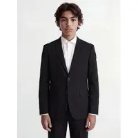Jack & Jones 12203557_2161_176, Männlich, Schwarz, Blazer, Kind, Spreizkragen, Fassmanschette