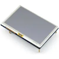Waveshare 5.0" Display für Raspberry Pi mit resistivem Touchscreen