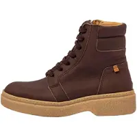 El naturalista für Damen. 259001112005_012 Lederstiefeletten N5900 Arpea braun -Absatzhöhe 4,5cm (39), 3 bis 5 cm, Reißverschluss, Lässig