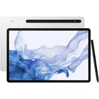 Samsung Galaxy Tab S8+ SM-X800N, 31,5 cm (12.4"), 2800 x 1752 Pixel, 256 GB, 8 GB, 2,4 GHz, Silber