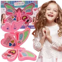 Sun baby Set zum Basteln von Armbändern, Schmuck, Make-up, Perlen, Make-up-Stickern, Lack, DIY Butterfly 2in1