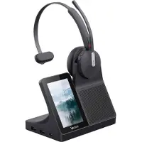 Yealink WH64 Workstation Mono Headset, Verkabelt & Kabellos, 20 - 20000 Hz, Büro/Callcenter, 92 g, Kopfhörer, Schwarz