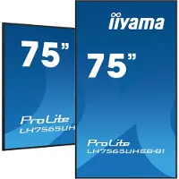 Iiyama LH7565UHSB-B1, Kiosk-Design, 189,2 cm (74.5"), LED, 3840 x 2160 Pixel, WLAN, 24/7