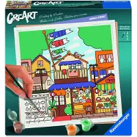 Ravensburger Malen nach Zahlen - CreArt - Kawaii Street - Niniwanted -23273