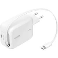 Belkin BoostCharge Pro mit integriertem Einziehkabel
