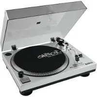 Omnitronic BD-1380 USB-Plattenspieler Silber