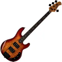 Sterling By Music Man Sterling StingRay RAY34 Bass Blood Orange Burst