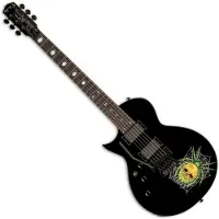 ESP Guitars ESP LTD KH-3 Spider Kirk Hammett Signature Linkshändig schwarz