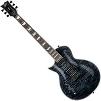 ESP Guitars ESP LTD EC-1000 Piezo linkshändig See Thru Black