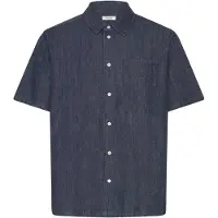 !Solid Jeanshemd SOLID "Jeanshemd SDRogue", Herren, Gr. L, N-Gr, blau (middle blau denim), Obermaterial: 100% Baumwolle CO., Hemden Jeanshemd