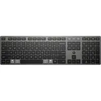 HP 725 Kabellose Tastatur, Multi-Device, QWERTZ, BT + RF, Schwarz