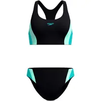 Speedo - Women's Colourblock Splice 2 Piece 2.0 - Bikini Gr 42 rosa