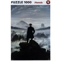 Piatnik Friedrich - Wanderer über dem Nebelmeer - 1000 Teile Puzzle