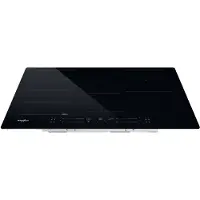 Whirlpool WF S1577 CPNE, Schwarz, Integriert, 77 cm, Zonen-Induktionskochfeld, Glaskeramik, 4 Zone(n)