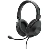 Trust HS-250, Kabelgebunden, Anrufe/Musik, 20 - 20000 Hz, 214 g, Kopfhörer, Schwarz