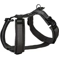 Petlando MC-124099, Hund, Westengeschirr, L, Schwarz, Nylon, Einfarbig