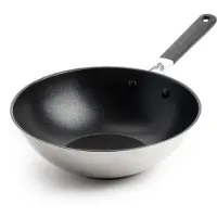 KitchenAid Wok Classic Stainless Steel Non-Stick 28 cm