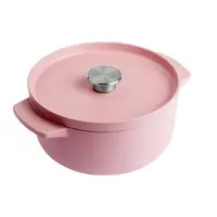 KitchenAid CC007430-001, 3,3 l, Pink, Eisenguss, Keramik, Elektro, Gas, Halogen, Induktion, Versiegelte Platte, Pink, Eisenguss