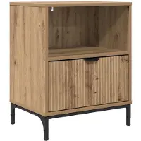 vidaXL Nachttisch Artisan-Eiche 49 x 36 x 61 cm Holzwerkstoff