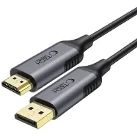 Tech-Protect UltraBoost DisplayPort / HDMI 2.0 Cable 4K 60Hz 2m - Black