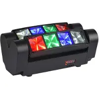 Light4me Spider MKII Turbo LED 8x3W RGBW