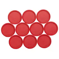 MAUL Magnete, ø 34 mm, 10 Stück, rot