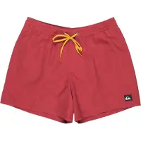 Quiksilver Badeshorts "EVERYDAY VOLLEY 15" unifarbene Optik, mit kontrastfarbenen Details, Straight-Leg-Passform