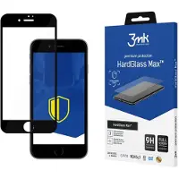 3MK Hardglass Max do iPhone 8 juoda