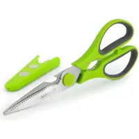 Rapesco Mehrzweck Küchenschere 21 cm, Edelstahl, Universal