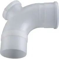 Bosch Abgasbogen DN125 mit Prüföffnung 87°