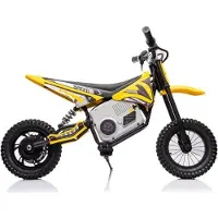 Leantoys Batteriebetriebenes Crossbike A9901 Gelb
